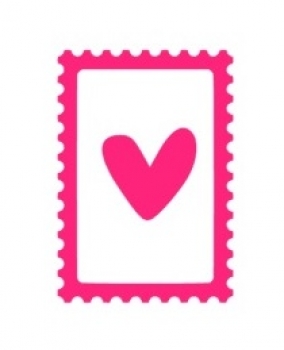 Briefmarke Bügelbild